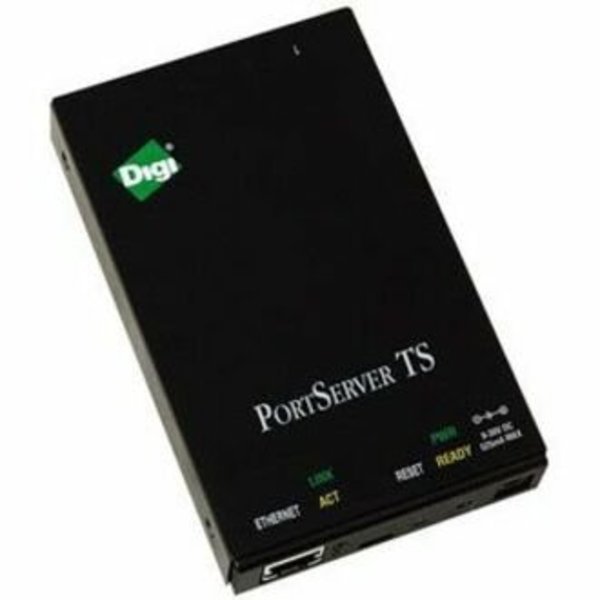 Digi Portserver Ts 2 Port Rs-232 Rj-45 Serial To Ethernet Device, Digi International, Mfr#: 70002043